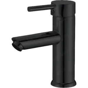 Black Mono Basin Tap Including Tails x2