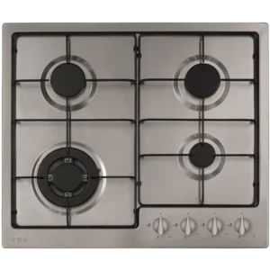 CDA 4 Burner Gas Hob - Stainless Steel
