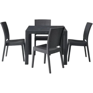 Arizona/Siena Table & Chairs 5 Piece Set