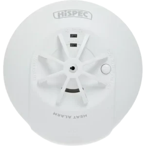 Hispec HSSA/HE/FF10 Mains Heat Alarm