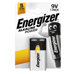Energizer 9V Alkaline Power - Pack of 1