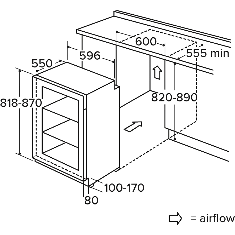 Matrix Integrated Under Counter Freezer - Image 2