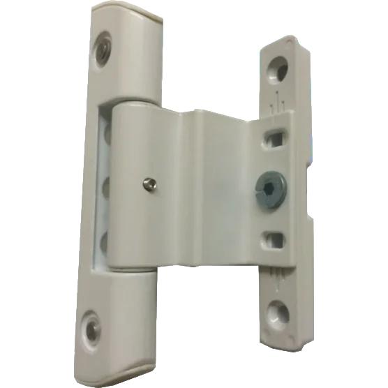 Adjustable Rebated Butt Hinge 9-16mm x 122mm White