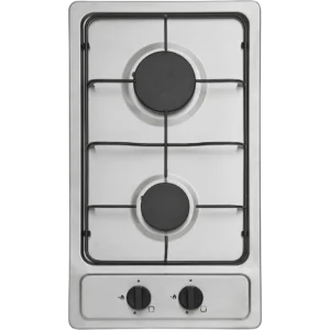 Matrix Domino 2 Burner Gas Hob Stainless Steel