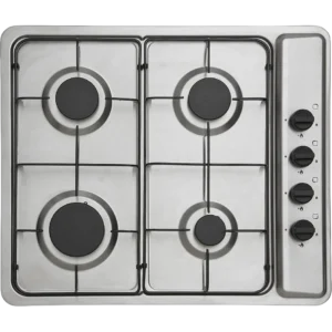 Matrix 60cm 4 Burner Gas Hob- Stainless Steel