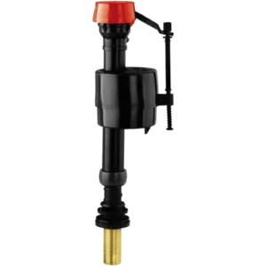Fluidmaster Black PRO45B Fill Valve with Brass Shank