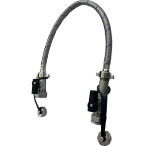 WRAS Approved Boiler Filling Loop 15mm – Part L Compliant Combi Boiler Refill Hose with Double Check Valve
