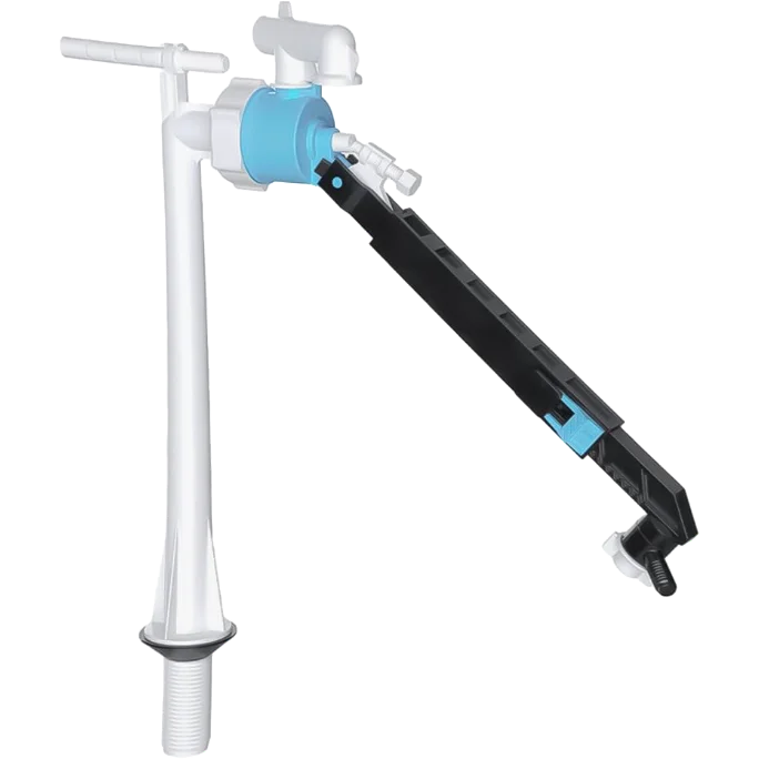 Cistern Fill Valve Bottom Entry 1/2″ Toilet Valve With Adjustable Arm | Ballcock for Cistern