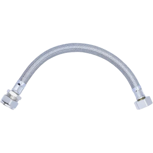 WRAS 15mm x 1/2inch Flexi 300mm Flexible Tap Connector – 15mm Flexible Hose