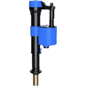VIVA Adjustable Bottom Entry Toilet Fill Valve with ½” UK Brass Threads – Cistern Fill Valve with Delayed Fill Telescopic Height 8″-12″
