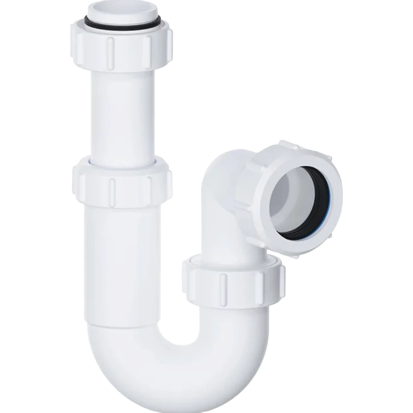 VIVA 32mm Telescopic P Trap | 1¼” Adjustable Basin Trap
