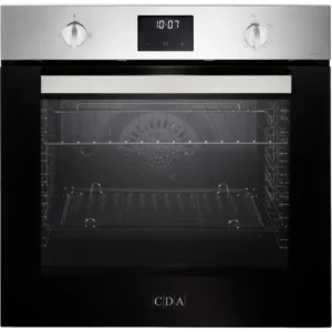 Single gas oven, electric grill, 5 functions, 70L cavity size