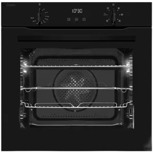 CDA Built In 77L Single Fan Oven - Black