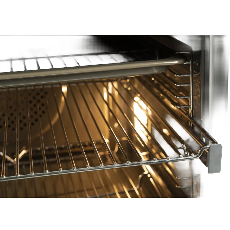 CDA Built In 77 L Single Fan Oven - Black - Image 2