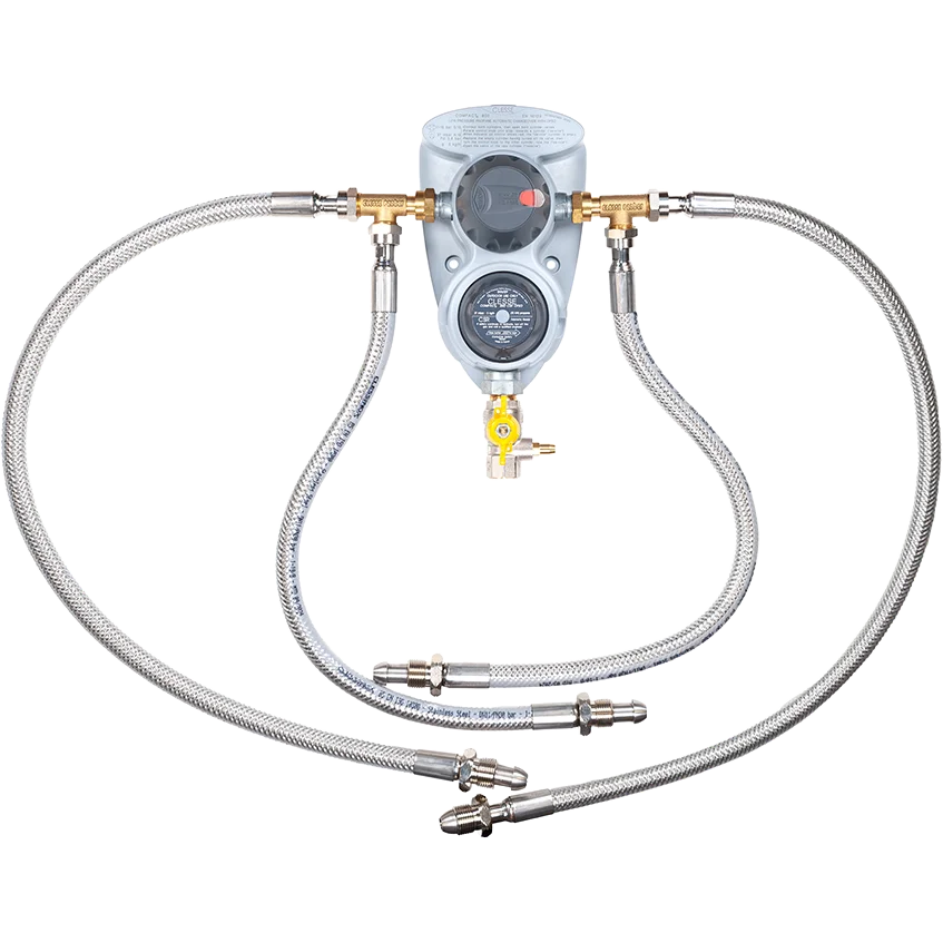 Clesse Compact R800 OPSO 4 Cylinder ACO With Stainless Steel Pigtails