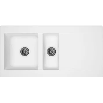 1.5 Kitchen Sink - White Resin