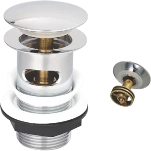Round Dome Slotted Sprung Basin Waste Easy Clean