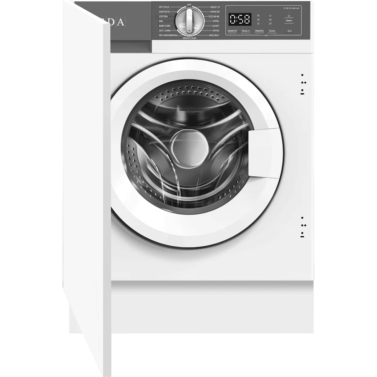 CDA 9kg Integrated Washing Machine - Image 2