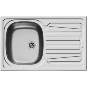 KIT SPARTA 79X50 1B 1D LINEN C/W WASTE KIT & TAP HOLE STOPPER