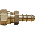 Continental Copper Compression To Hose Nozzle - 8mm X 8mm