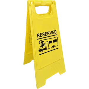 Quest 'Reserved' Pitch Sign