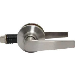 Satin Nickel Door Handle Set Passage 22mm Latch