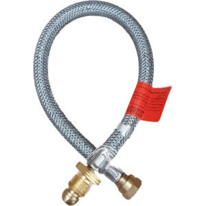 Continental 500mm Overbraid POL X W20 Pigtail With Non Return