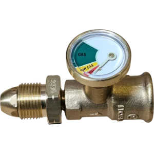 Continental Hilo Pressure Gauge - Male POL X Female POL