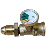 Continental Hilo Pressure Gauge - Male POL X Female POL