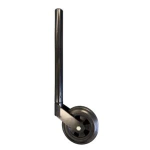 Sliding 42mm Jockey Wheel Assembly Black Painted