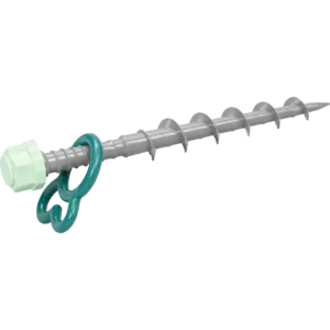 Quest Fluorescent 15cm Aluminium Peg with Hook (4 Pack)