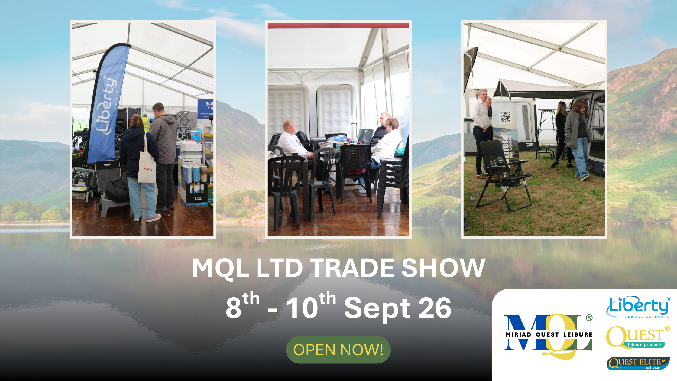MQL Ltd trade show 2026 - Open Now!