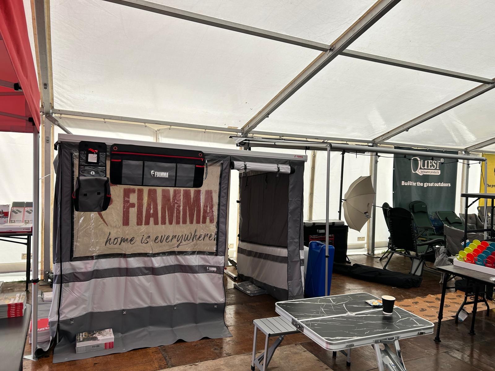 Fiamma tradeshow stand